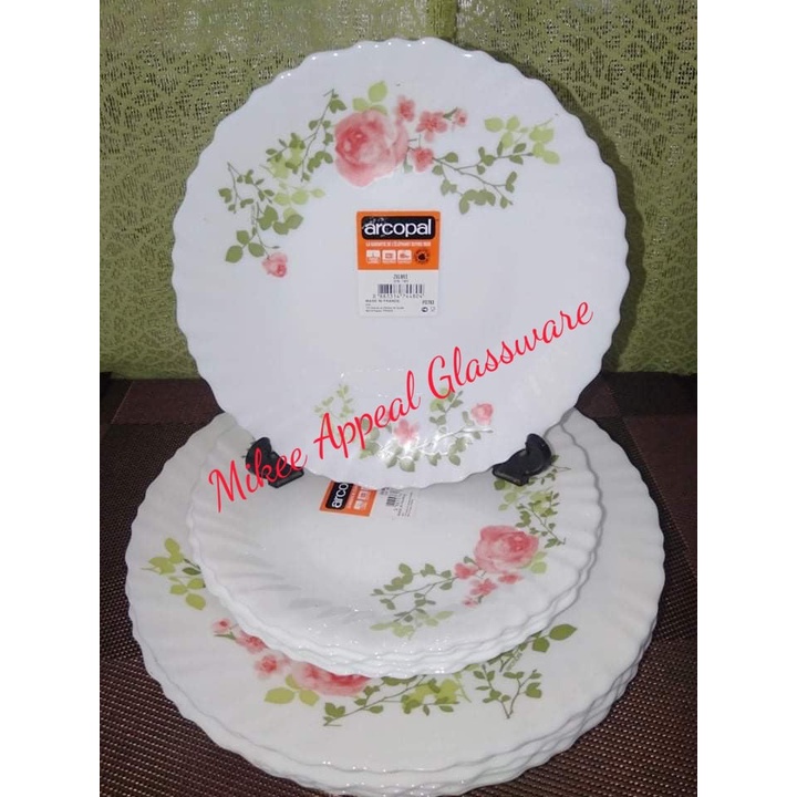 Arcopal 6pcs Dinner & 6pcs Dessert Plate Set (ON HAND) Shopee Philippines