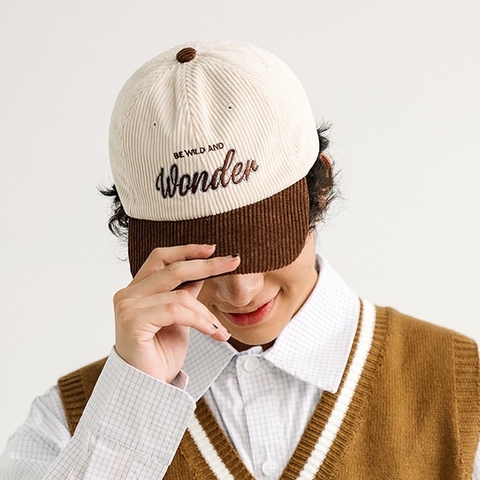 Coffee Color Big Head Circumference American Baseball Cap Men Retro ...