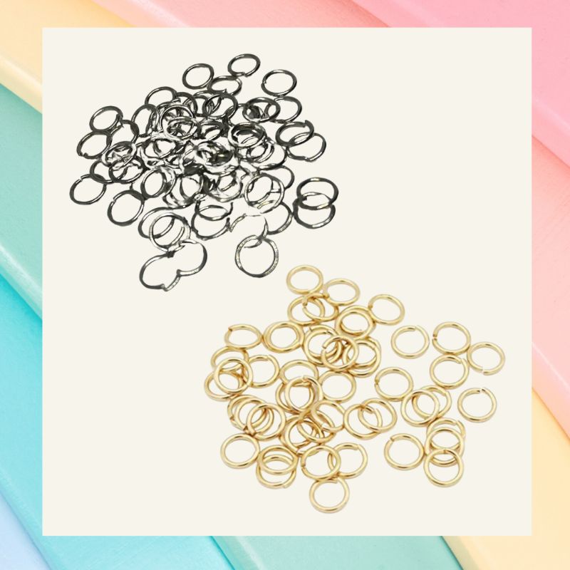 Jump Rings Thin Gold and Nickel Shopee Philippines