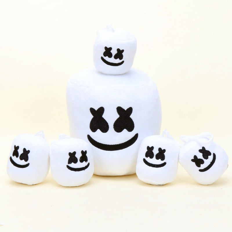 DJ Marshmello Plush Doll Pillow Soft Stuffed Toys Dolls