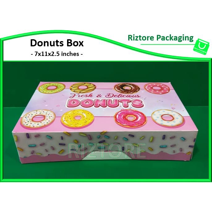 20Pcs/Pack Pastry Box/Donut Box Shopee Philippines