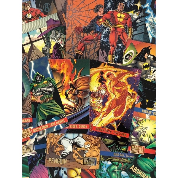 Marvel versus DC card | Shopee Philippines
