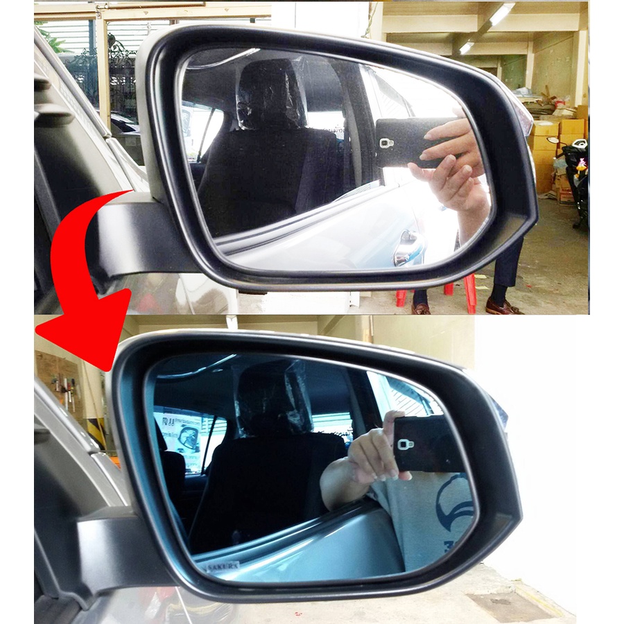 Blue Light Cutting Side Mirror Lens For Toyota REVO/FORTUNER/INNOVA