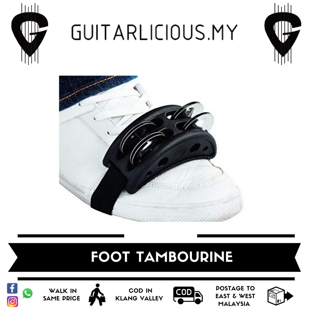 Cajon Feet Tambourine (G164) Cajon Accessories Feet Shaker Foot Jingle