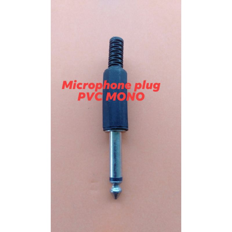 PVC MICROPHONE MONO PLUG | Shopee Philippines