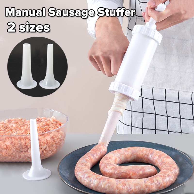 Manual Sausage Stuffer Food Grade Plastic Meat Pork Sausage Maker Hot