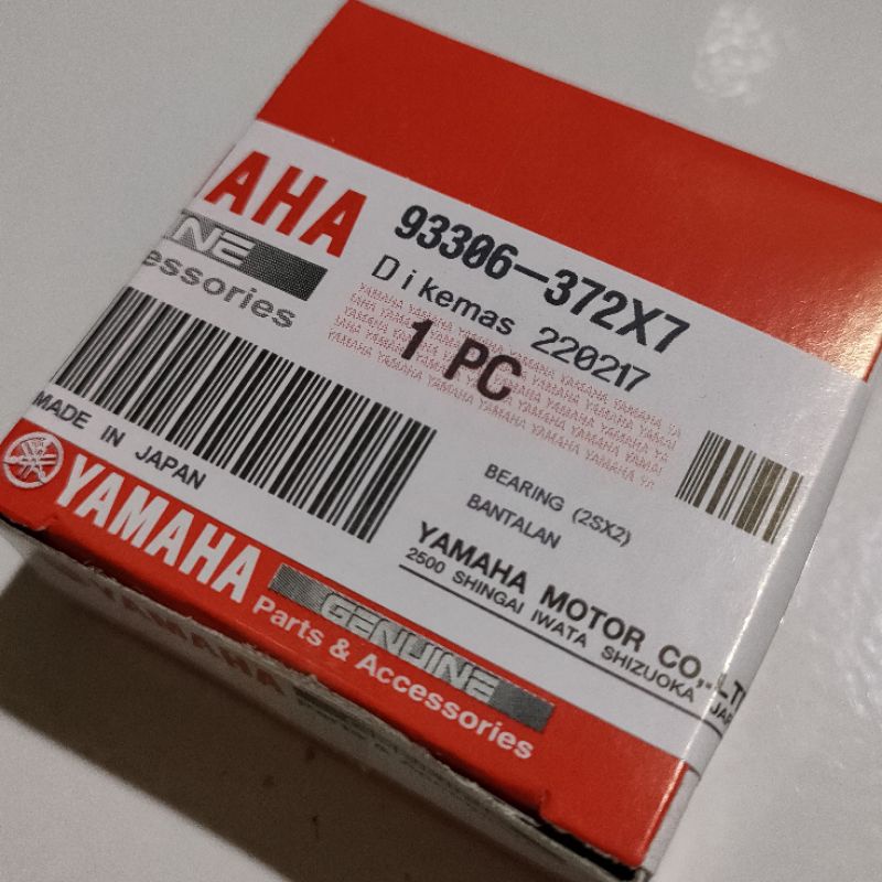 Bearing 63/22 (2SX2) 6305 Bearing Crucket Axle Mio Sporty Nouvo Mio