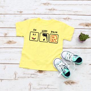 Eat Sleep Roblox Youth T-Shirt - Customon