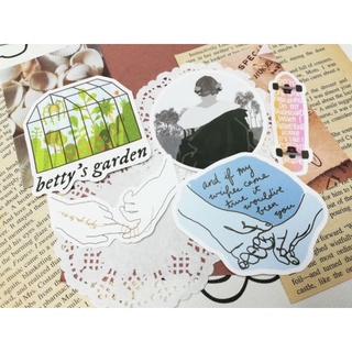 Taylor Swift Folklore Stickers / Taylor Swift stickers / Waterproof 5pcs