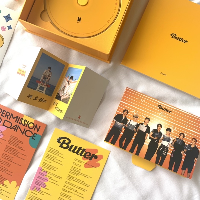 Bts Album Butter Cream Sharing - Poster - Sticker | Shopee Philippines
