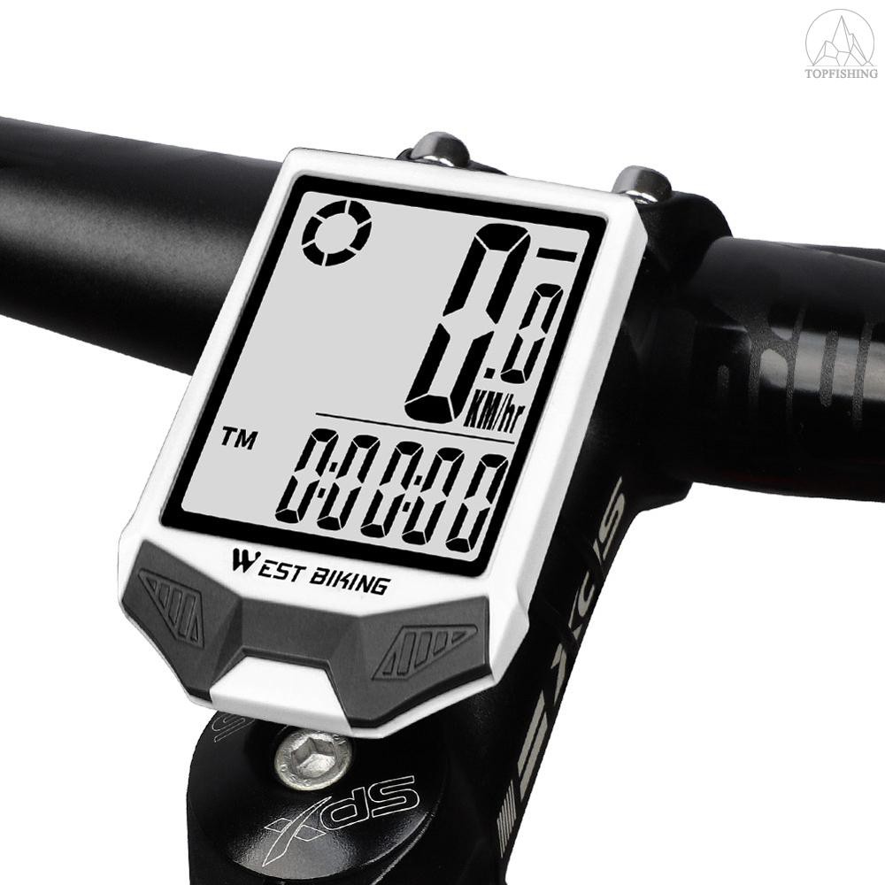 tsv waterproof wireless digital cycling bike bicycle computer speedometer odometer