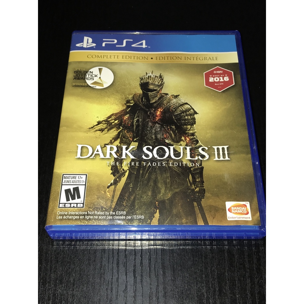 Playstation Ps4 Games Dark Souls Iii The Fire Fades Edition Dlc