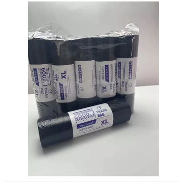 10roll High Quality Trash Bag Garbage Bag Black Small Medium Large