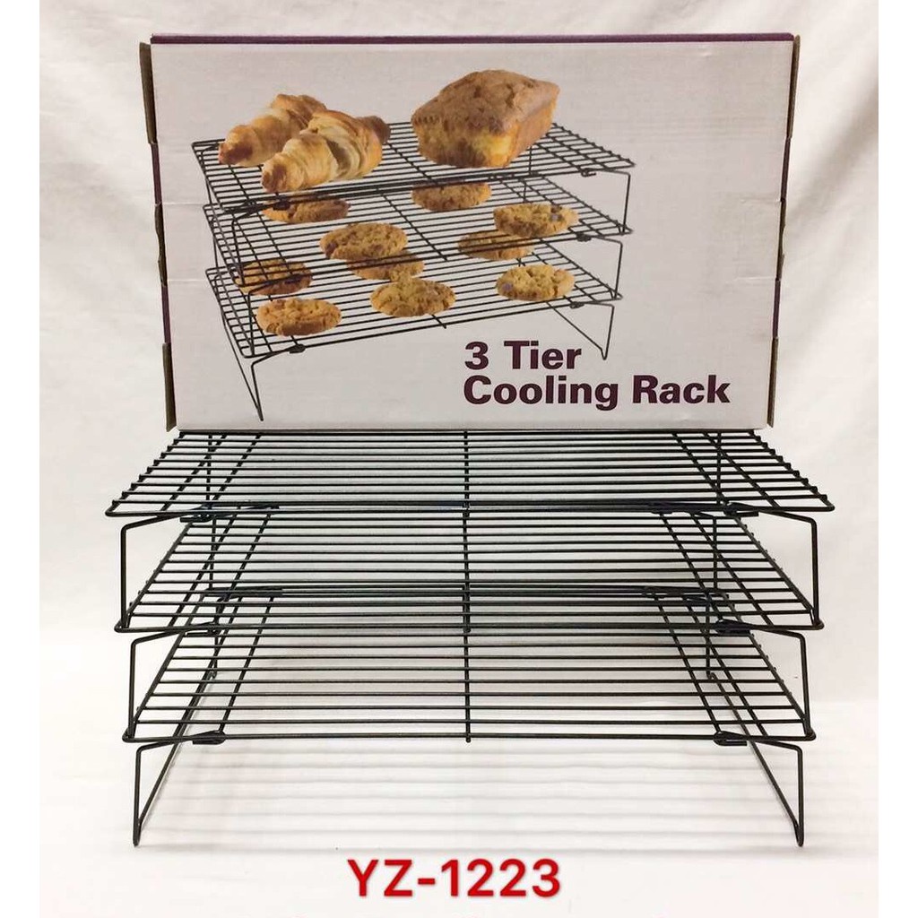 3 Tier Cooling Rack metal box may change design Shopee