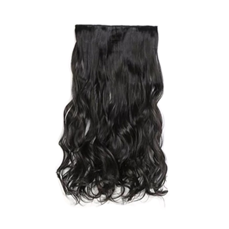 Philippines no.1 High Quality 60cm Long Straight Clip On Wig Synthetic ...