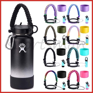 12&24oz, 32&40oz Boot Water Bottle Paracord Handle for Aquaflask for hydro  flask Hydroflask Tumbler Strap Holder Aquaflask for hydro flask Accessories