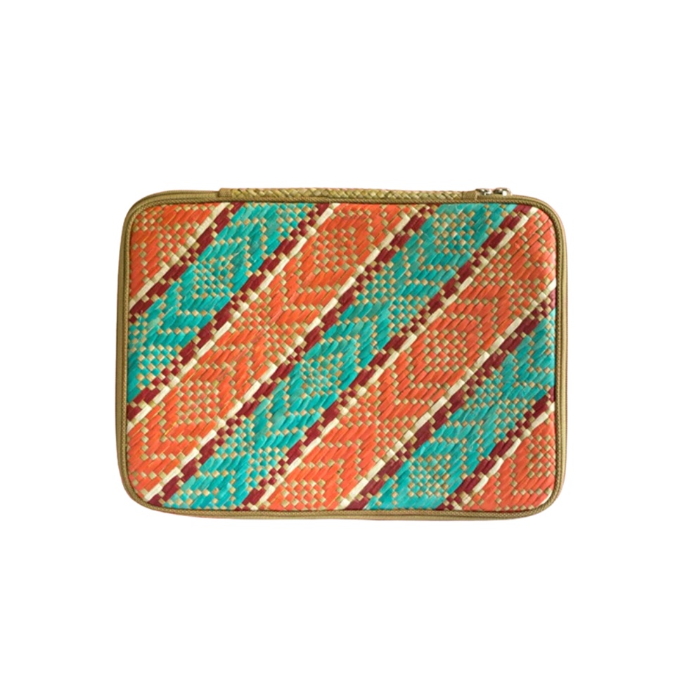 Woven Abre Tikog Grass Laptop Sleeve in Amakan | Shopee Philippines