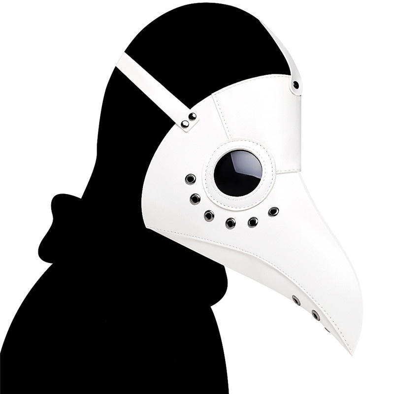 [ready Stock] Halloween Cos Clothing Plague Doctor Crow Costume Dark