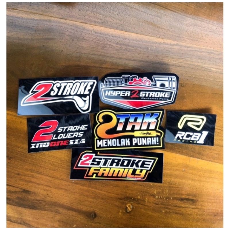 Sticker pack rxs rx king 2 stroke vorce fiz r rcb 2 stroke | Shopee ...