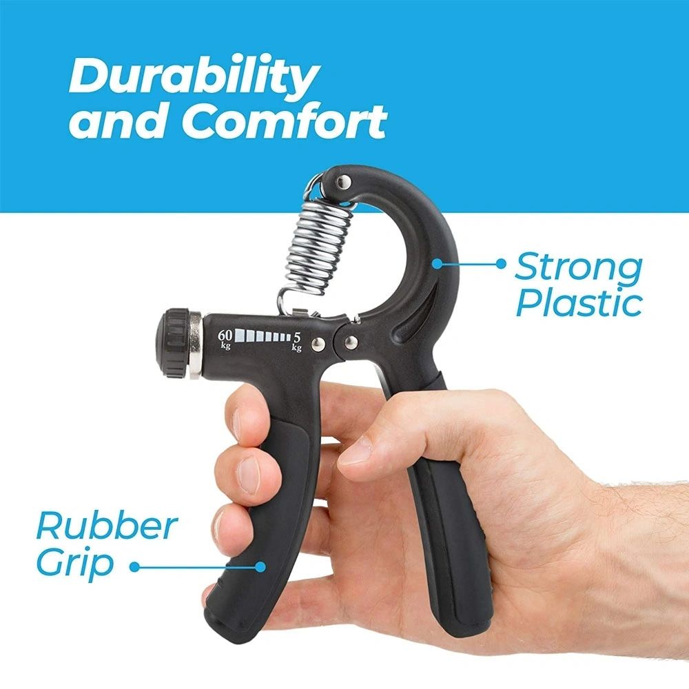 REESA Grip Strength Trainer, Hand Grip Strengthener, Forearm Exerciser