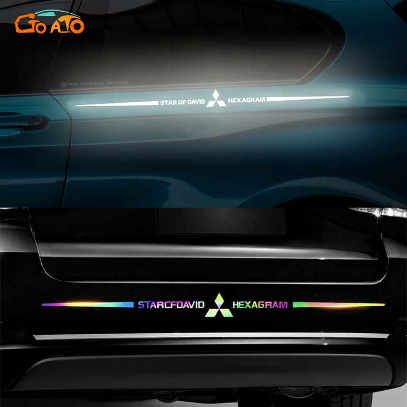 GTIOATO 65CM Car Laser Colorful Reflective Waterproof Sticker Scratch ...