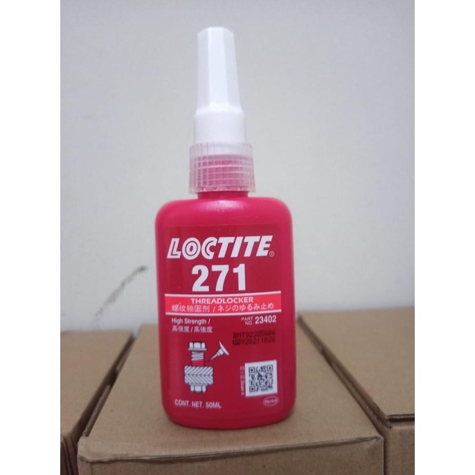 Loctite 271 50Ml Bolt Glue Shopee Philippines
