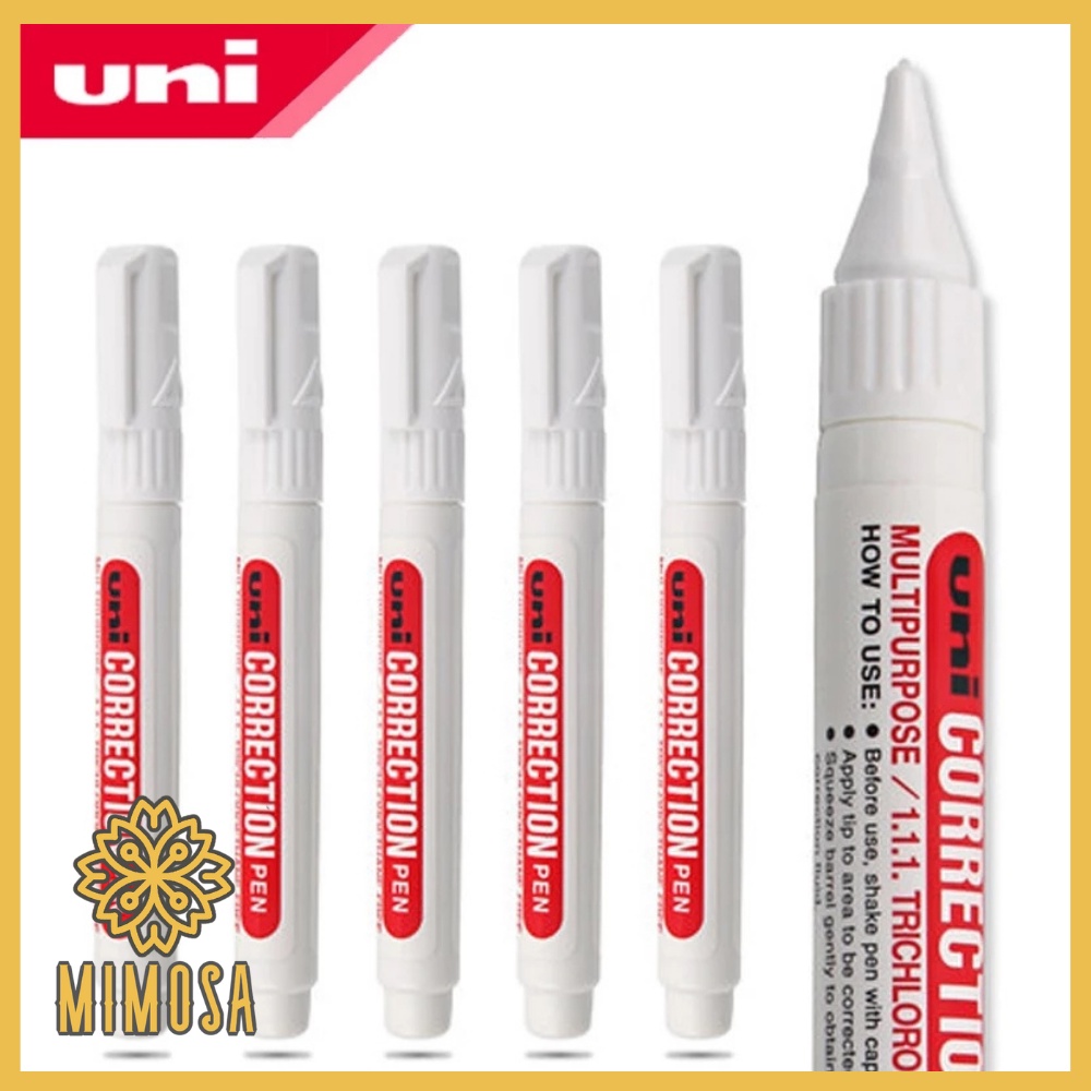 MIMOSA uni Correction Pen Model CLP80 Quick Dry Smooth Liquid Paper