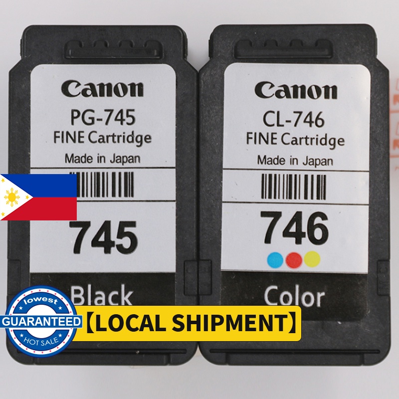 【local stock】NEW Canon PG-745CL-746 ink cartridge iP2870 iP2872 iP2870S ...
