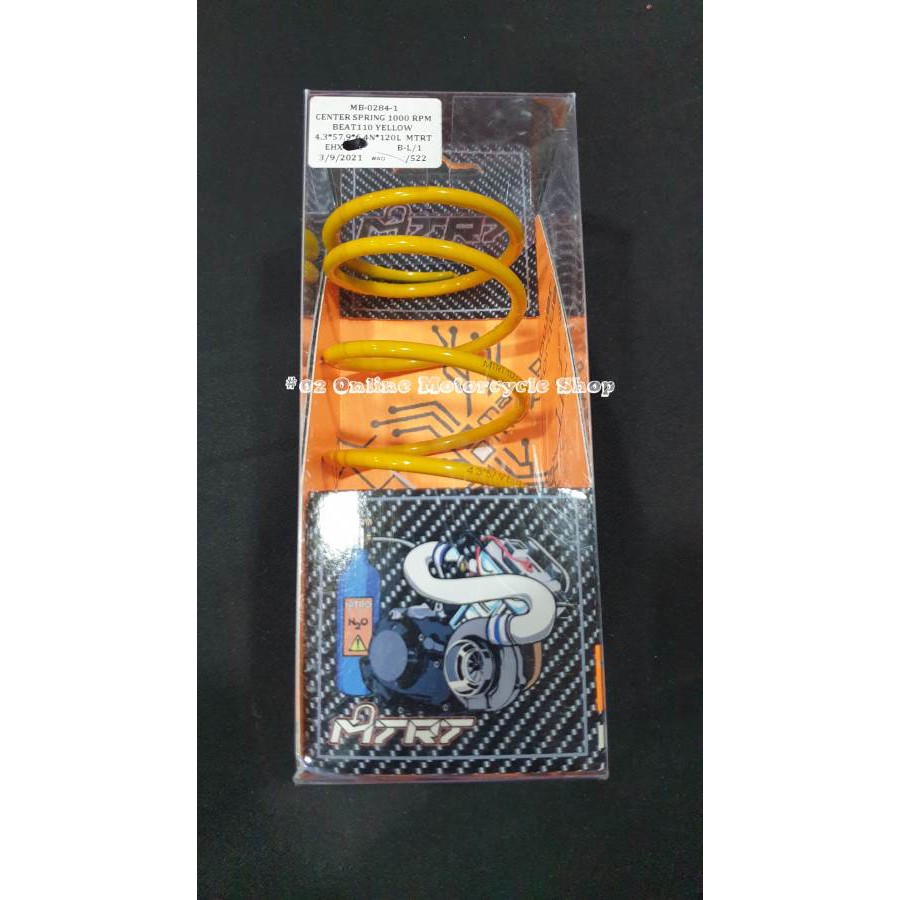 MTRT Center Spring 1000rpm for Beat Carb/Scoopy/Zoomer X Gen 1 | Shopee ...