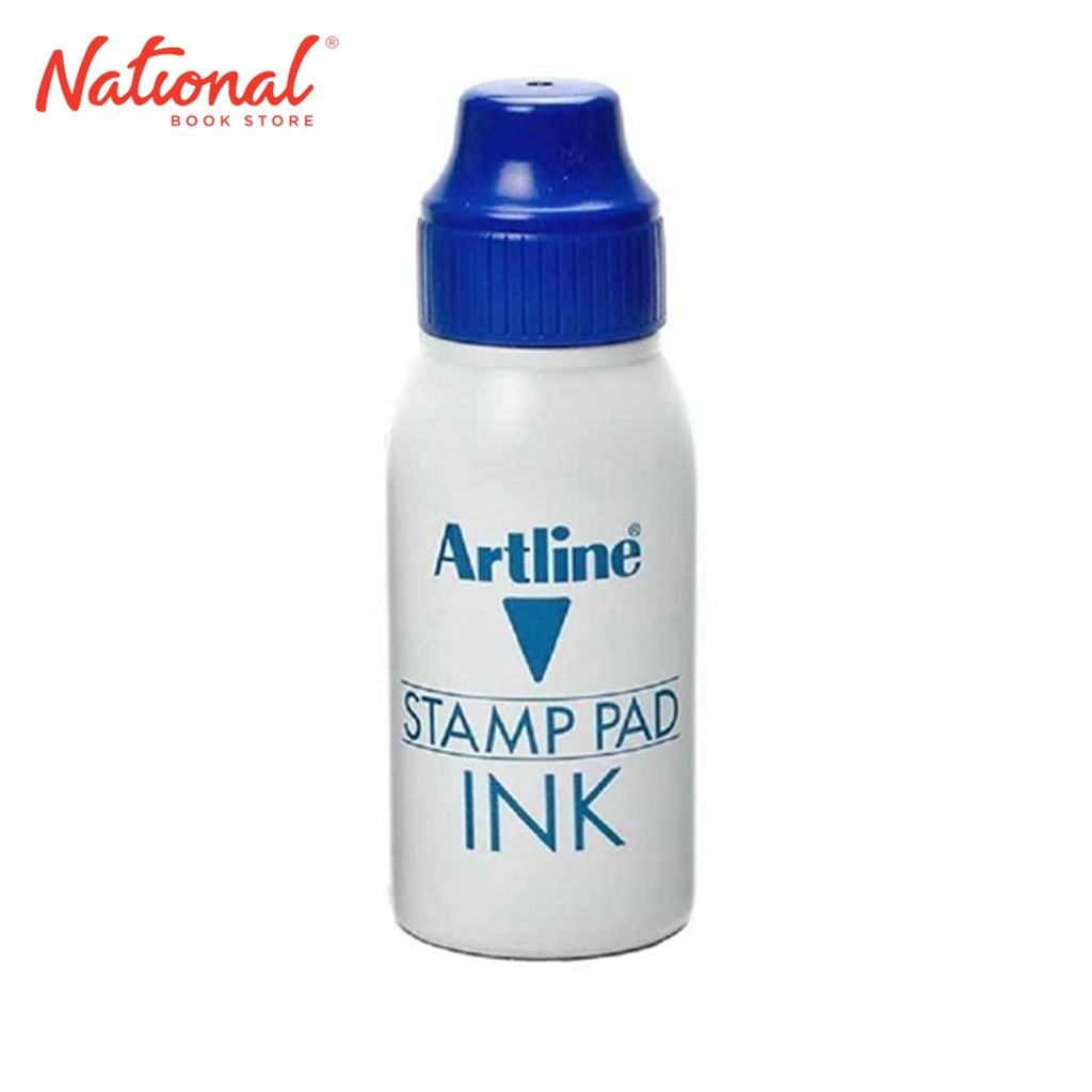 Artline Ink Stamp Pad Esa2 50Ml, Blue National Book Store Shopee
