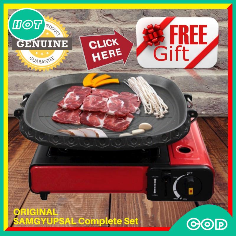 Samgyupsal clearance grill set