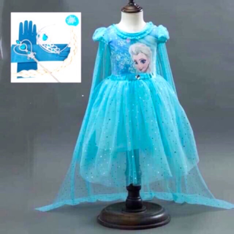 H&T Frozen Dress with/Complete Accessories | Shopee Philippines