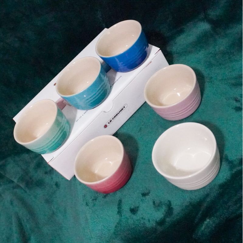 Authentic Le Creuset Mini RAMEKIN Set Shopee Philippines