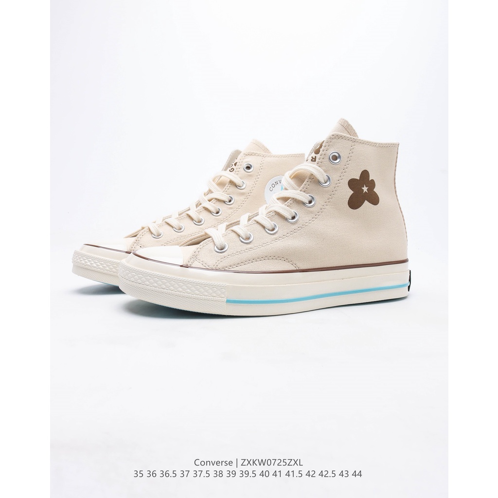 Golf Le Fleur x Converse Chuck 70 Hi Burlap High Top Lace Up Versatile Fashion Sneakers 1548 Shopee Philippines