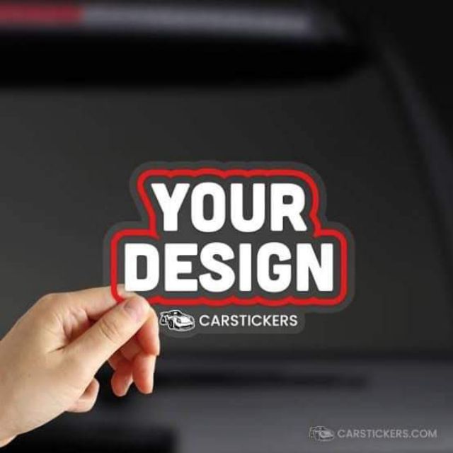 Customized Stickers/Decals Cut out and printed logo | Shopee Philippines