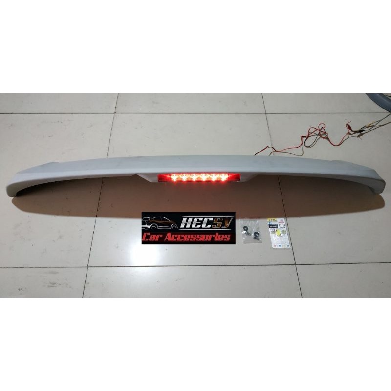 2012 to 2016 Wigo 1st Gen Spoiler Wing Ducktail w Premium Led | Shopee ...