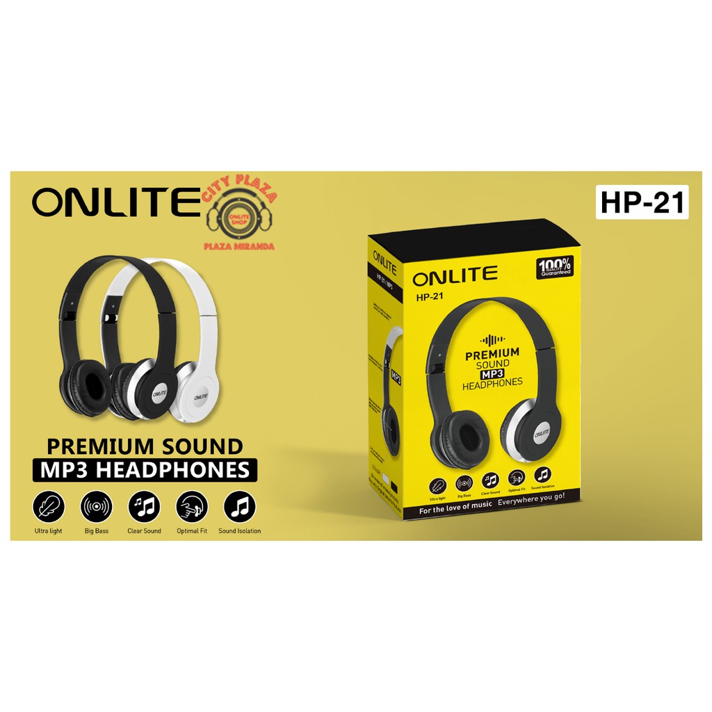 Onlite hp 23 headphones new arrivals