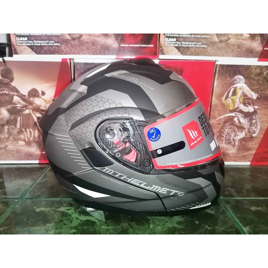 MT Atom modular helmet Shopee Philippines