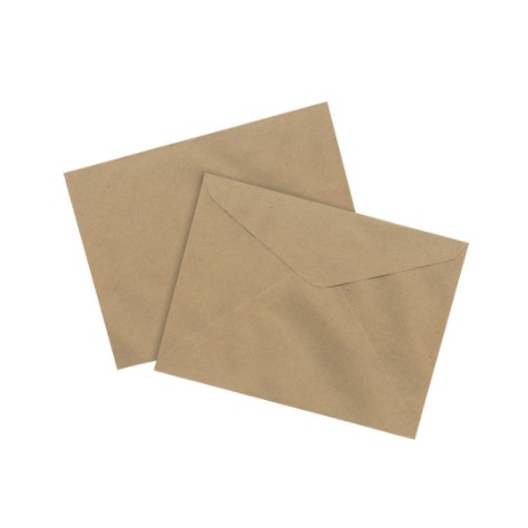 Good Quality Short Brown Envelope 50 Pieces In A Pack | Shopee Philippines