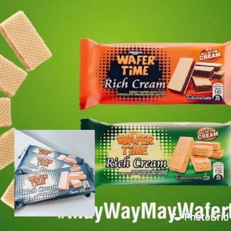 REBISCO WAFERTIME RICH CREAM CHEESE CAPPUCINO(10 x 29 g) | Shopee ...