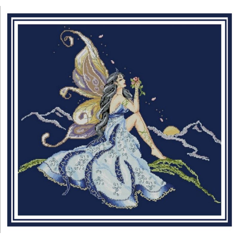 #79. THE MORNING FAE Cross Stitch Pattern Only | Shopee Philippines