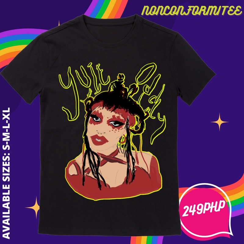 Yvie Oddly Drag Queen Merch Tshirt from Rupaul's Drag Race Shopee