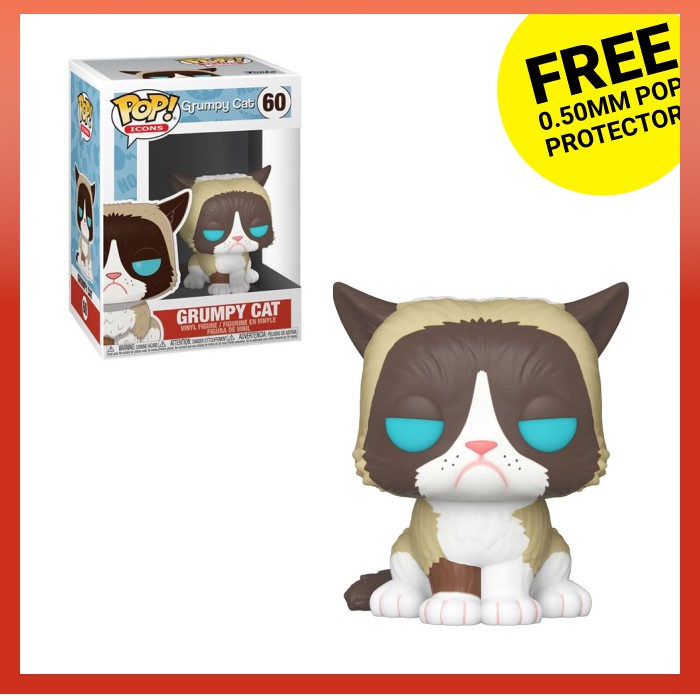 Icons Grumpy Cat 60 Funko Pop Vinyl Figure Shopee Philippines