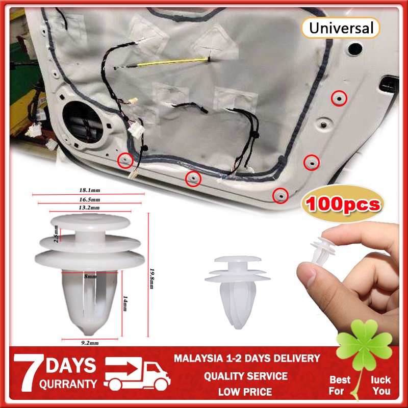 860Pcs Car Retainer Bumper Clips And Fastener Remover Kit 25 Sizes Auto Push Pin Rivets Door Trim Panel Clips For GM Ford Toyota Honda Acura Chrysler Blue In | Whizz Clips - Foto 6