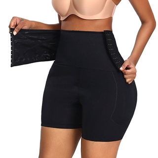 Women Butt Lifter Panties with Waist Trainer Butt Padding Body Shaper  Seamless Hip Enhancer Underwear High Waisted Tummy Control Shorts with Belt  By LAZAWG