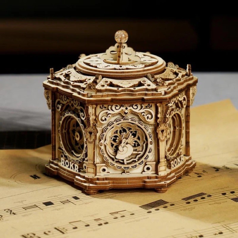 ROKR Secret Garden DIY Mechanical Music Box AMK52 | Shopee Philippines
