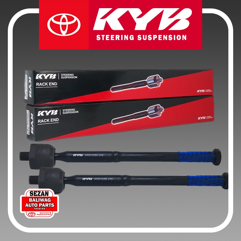 KYB KAYABA STEERING RACK END SET 2 PCS TOYOTA FORTUNER HILUX 20152022