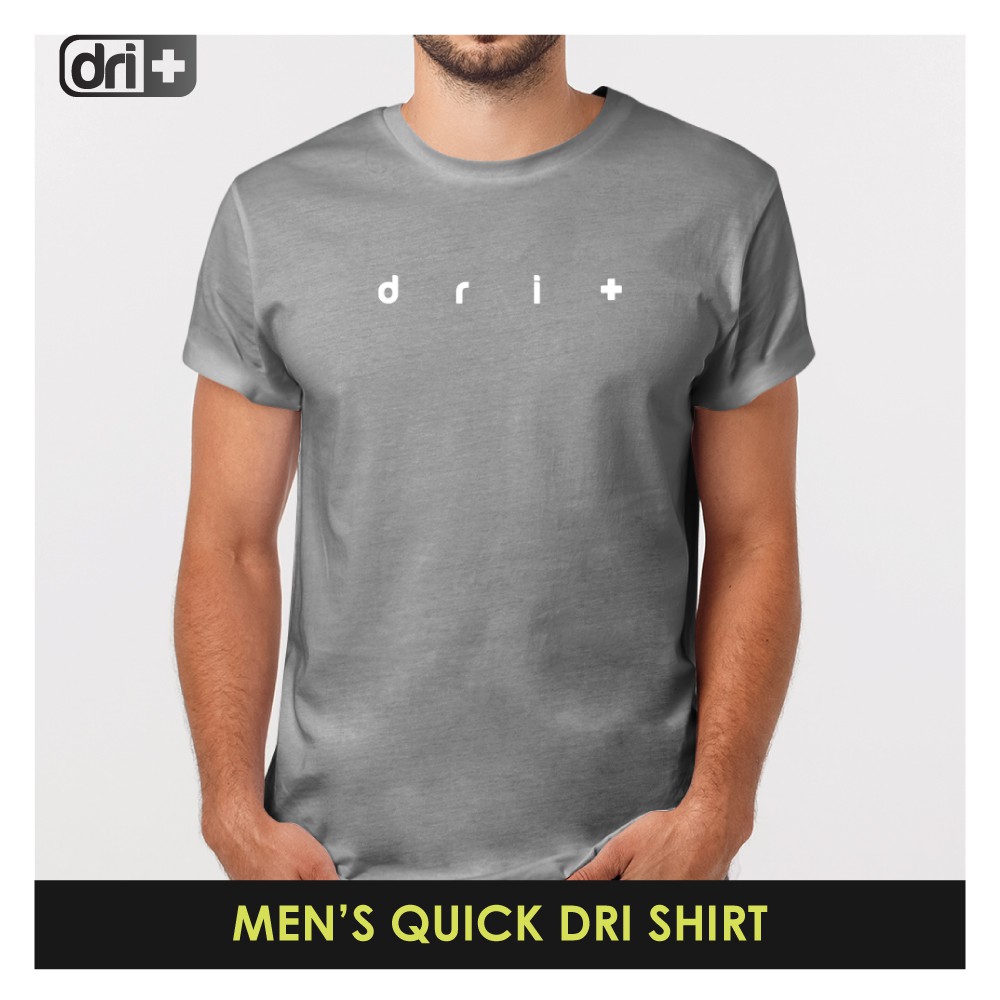 Dri Plus Men's Sweat Wicking and Odor Free Quick Dri Shirt 1 piece ...