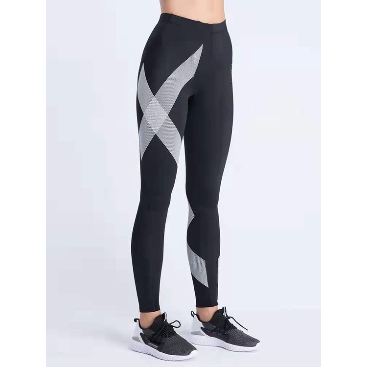 ZM999#Women Yoga Pants Sports Leggings Compression Pants Running/Sportswear  Outfit -Color: Black