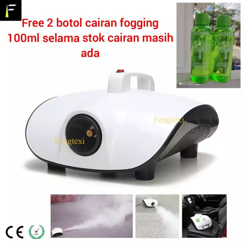 MESIN The FOGGING machine disinfects to eradicate bacteria and viruses ...